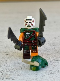 LEGO Ninjago Zane, Clancee, & Doubloon Lot of 3 Minifigs (70603) w/ Djinn Sword