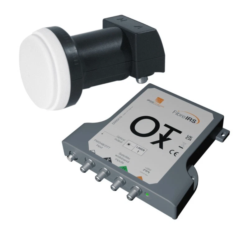 Invacom OTX KIT 1310 repuesto para LNB óptico - hasta 32 conexiones de fibra óptica incl. WB LNB