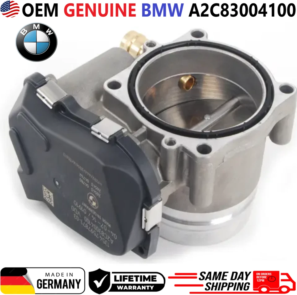Cuerpo de acelerador BMW ORIGINAL para BMW 2011-2021 3,0 L, A2C83004100, 1354 7597871-03 Foto 4 de 4