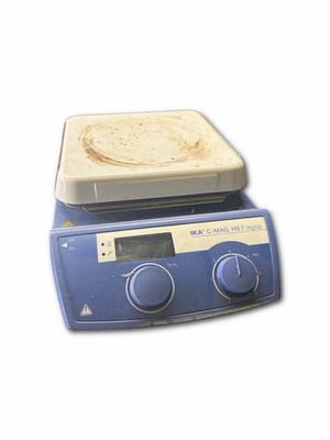 IKA C-MAG HS7 digital Magnetrührer Heizplatte Laborgerät   defekt / ER 1