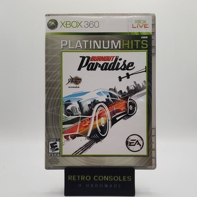 Burnout Paradise Platinum Hits - Microsoft Xbox 360-CIB/Tested