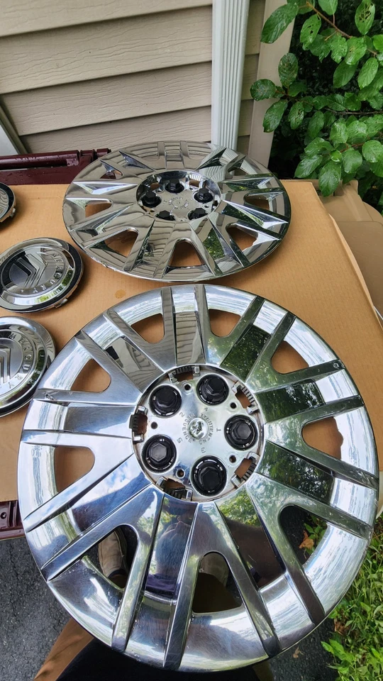 Juego de (6) Tapacubos Cubierta Rueda OEM 04-11 MERCURY GRAND MARQUIS 5W33-1130-AC Foto 4 de 4