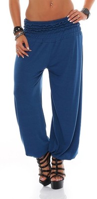 Haremhose Damen Hose Pumphose Aladinhose Pump viele Farben Gr. S M L, H28