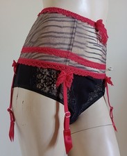 VERDISSIMA YOU GRUPPO LA PERLA REGGICALZE TIGRATO TAGLIA M SEXY LINGERIE INTIMO