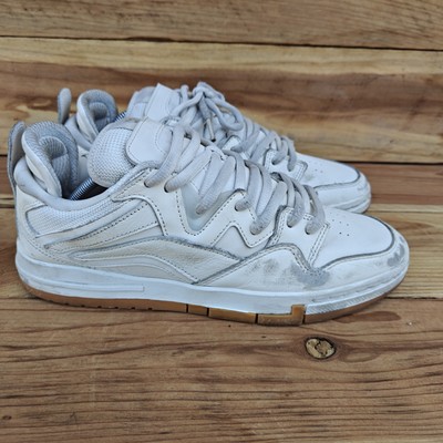 Li Ning Wave Pro White Gum Men's Size 10.5  Skateboard Sneakers Shoes 