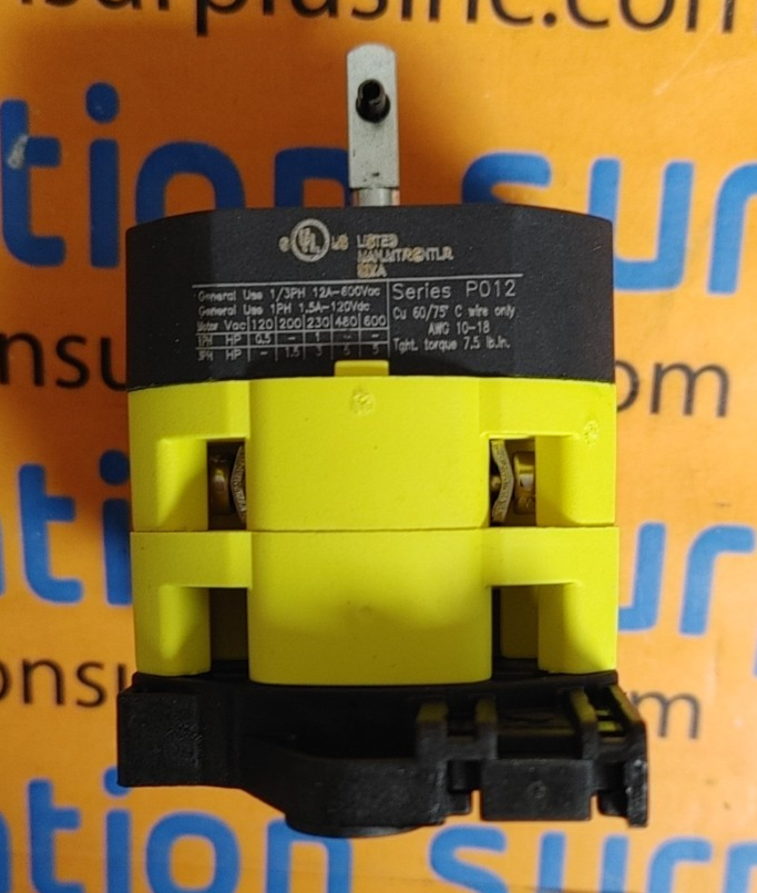 GIOVENZANA P0120800S 3P ON-OFF SWITCH 12A 5HP NEW!! WOW!! | eBay