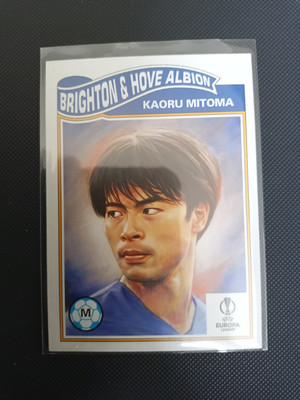 Topps UCL Living Set - Card 617 - Kaoru Mitoma - Brighton & Hove Albion
