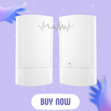 5.8G Outdoor WiFi Bridge 900Mbps Wireless Ethernet Bridge 2KM IP65 Waterproof