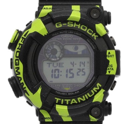Casio G-Shock Frogman GW-8200TPF-1JR Rubber Solar Quartz Watch Used