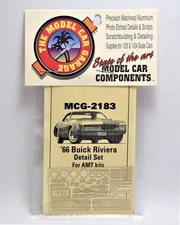 Model Car Garage 2183 1/25 Scale 1966 Buick Riviera Photo Etched Detail Set