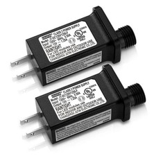 2 Pieces LED Transformer Replacement Class 2 Power Supply for 12V15W 1.25A