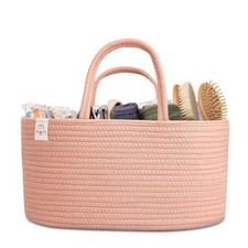 Baby Diaper Caddy Organizer - Baby Shower Basket for Gifts - Nursery Storage ...