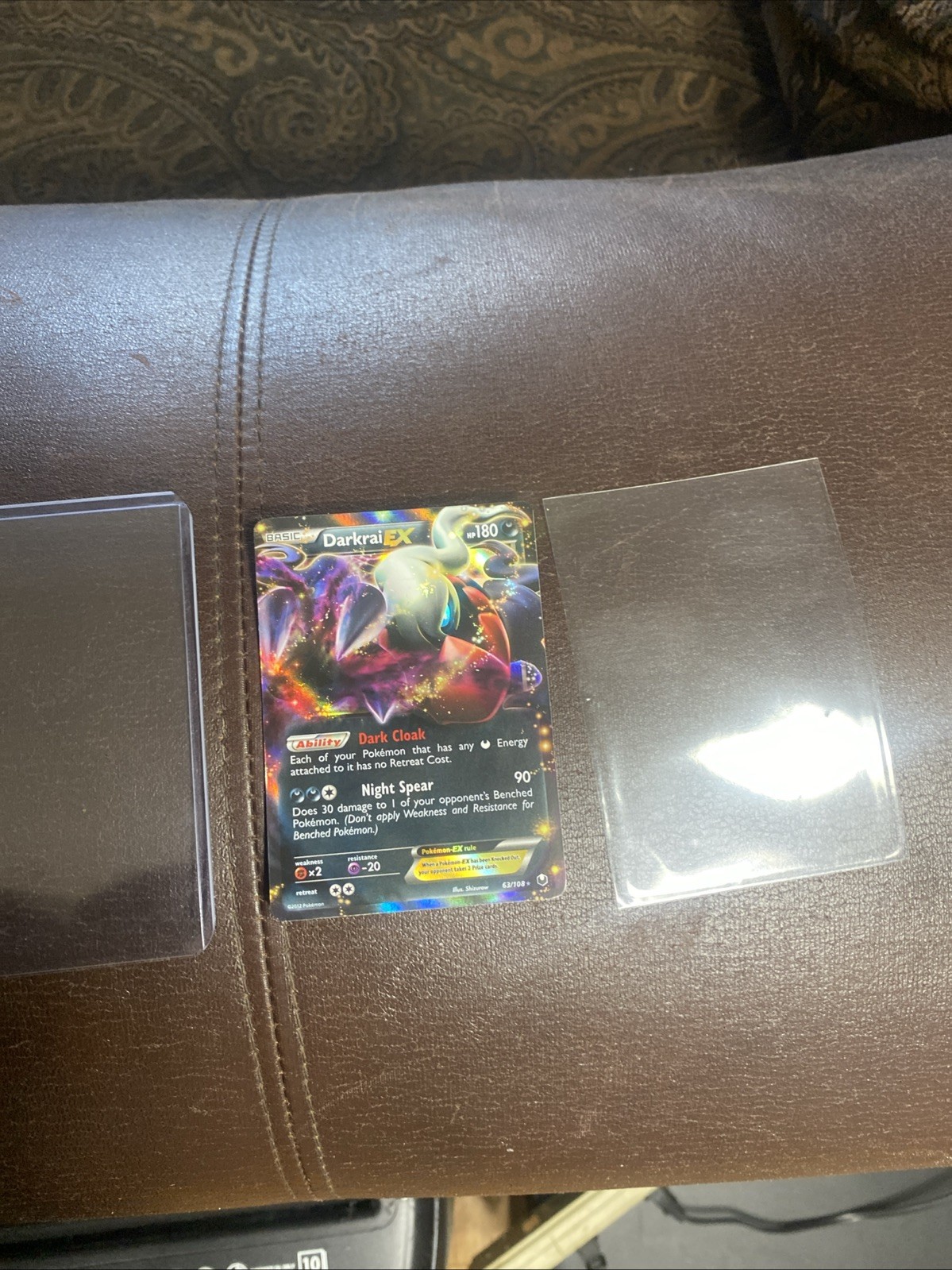 Pokemon TCG- Darkrai EX Legendary Treasures 88/113 Ultra Rare NM Sleeved
