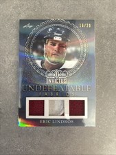 2017-18 Leaf Invictus Patch/Jersey 16/20 of ERIC LINDROS