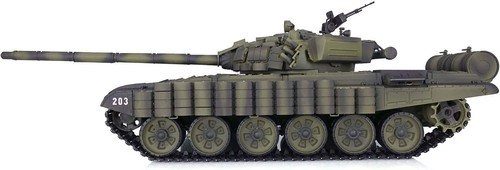 Tanque de batalla principal RC T-72 escala 1/16 con ERA, modelo de control remoto de 2,4 GHz - Imagen 3 de 7