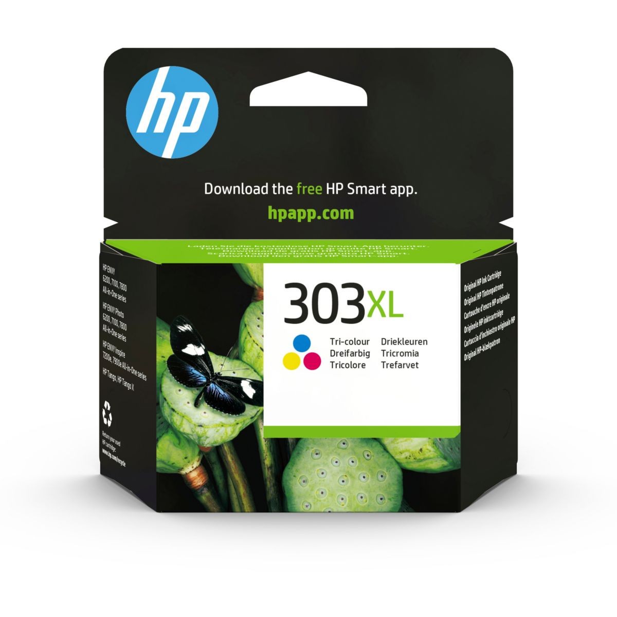 Cartouche HP 303 XL 3 Couleurs Haute Capacité T6N03AE pour Imprimante