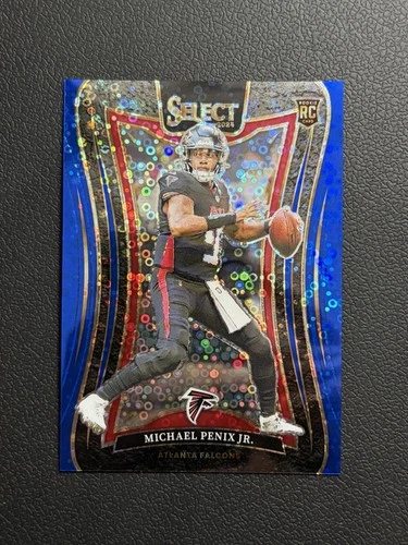 2024 PANINI SELECT BLUE DISCO PRIZM #371 MICHAEL PENIX JR. ROOKIE RC /25