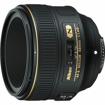 【中古】Nikon ニコン NIKKOR-S Auto 58mm f/1.4 Nikon NIKKOR AF-S 58mm F/1.4G Lens for sale online | eBay