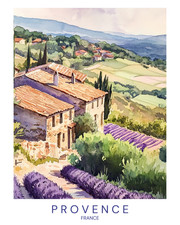 provence (1) A1-A4 Poster Art Painting Master Fine Classic Wall Decoration