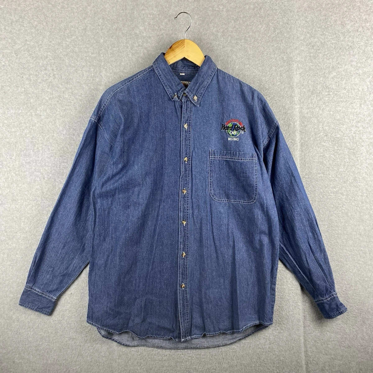 Hard Rock Cafe Casual Button-Down Shirts for Men for sale | eBay