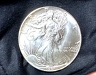 1987 American Eagle .999. Fine Silver. 1 Troy oz.