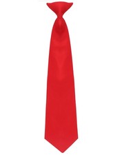 Umo Lorenzo Boys Clip on Tie Solid Neck Tie for Infants, Kids and Teens Up to...