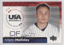 2004 Upper Deck USA Baseball 25-Year Anniversary Matt Holliday #USA-86 0ru6