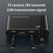 2 in1 Bluetooth 5.4 Transmitter Receiver Audio Adapter for Home Stereo HiFi