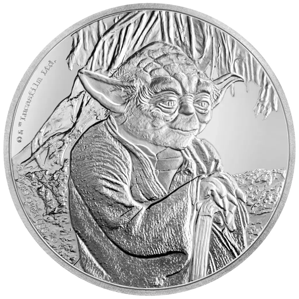 Star Wars Classique Niue $2 2016: YODA 1oz argent pur | eBay