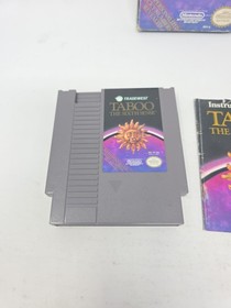 Taboo The Sixth Sense Nintendo NES Complete With Manual And Box CIB