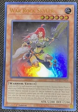 YuGiOh! - War Rock Skyler - MP22-EN054 - Ultra Rare - 1st Ed - NM/M