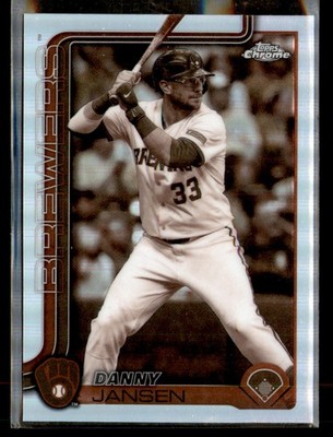 2025 Topps Chrome Update #USC122 Danny Jansen Sepia Refractors