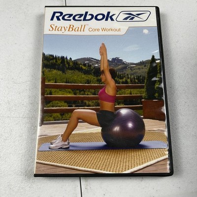 Reebok StayBall Core Workout DVD 2004 Fitness Exercise Training