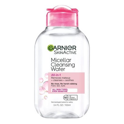 Garnier Micellar Cleansing Water, All-in-1 Makeup Remover and Facial Cleanser, F