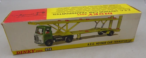 Vintage Boxed DINKY TOYS 974 Hoynor Car Transporter