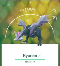 Pokemon Trade Go - Shiny Kyurem | Registered Only
