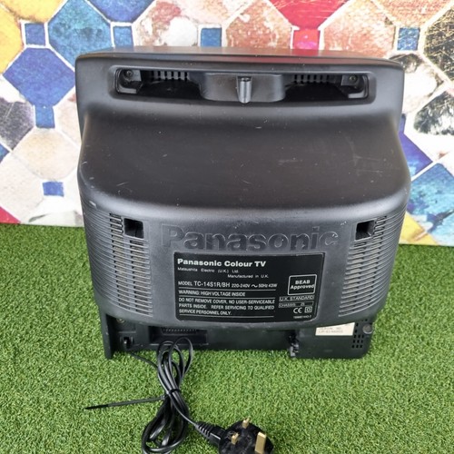 Panasonic CRT TV TC-14S1R/BH 14" Televisore a colori Retro Gaming TESTATO Funzionante - Foto 4 di 11