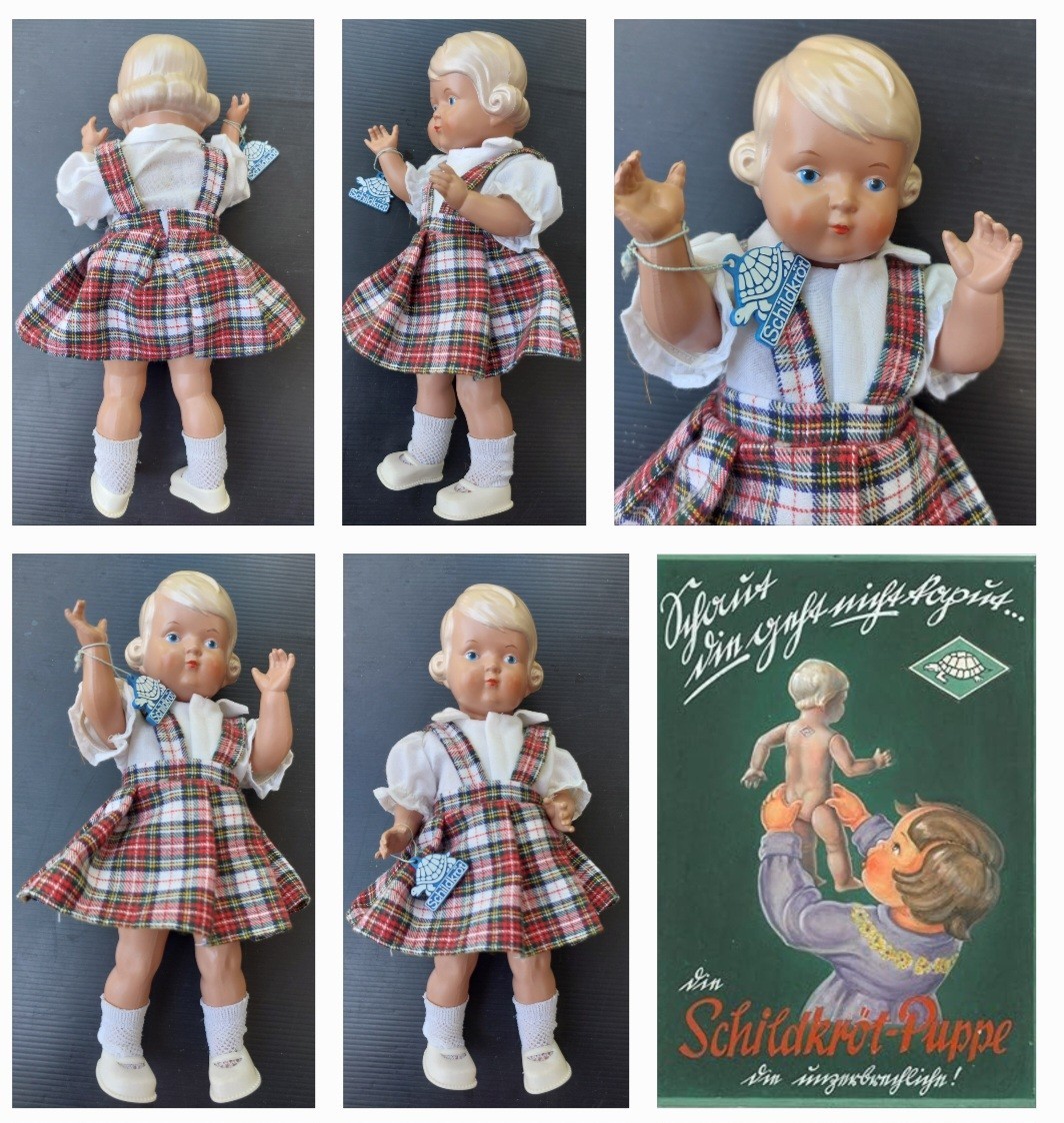 Poupon Schildkröt INGE souvenir d'enfance réplique vintage