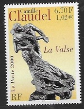 Timbre France 3309 Neuf** - La Valse - Camille Claudel - 2000