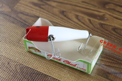 Vintage Creek Chub Darter Lure 8002W - Picture 11 of 11