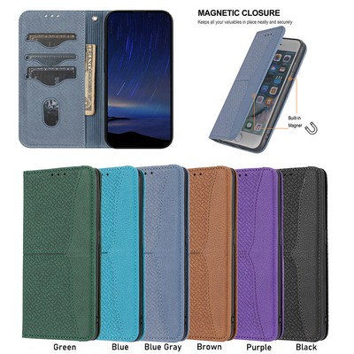Leather Case For Samsung Galaxy A16 A06 A55 A35 A25 A05S Flip Wallet Phone Cover