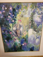 HAILAN LE JARDIN DE LA MISIQUE HAIL 43"X37"