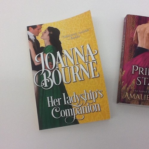 Like New! Joanna Bourne Her Ladyship's Companion & The Princess Stakes Paperback - Picture 2 of 4