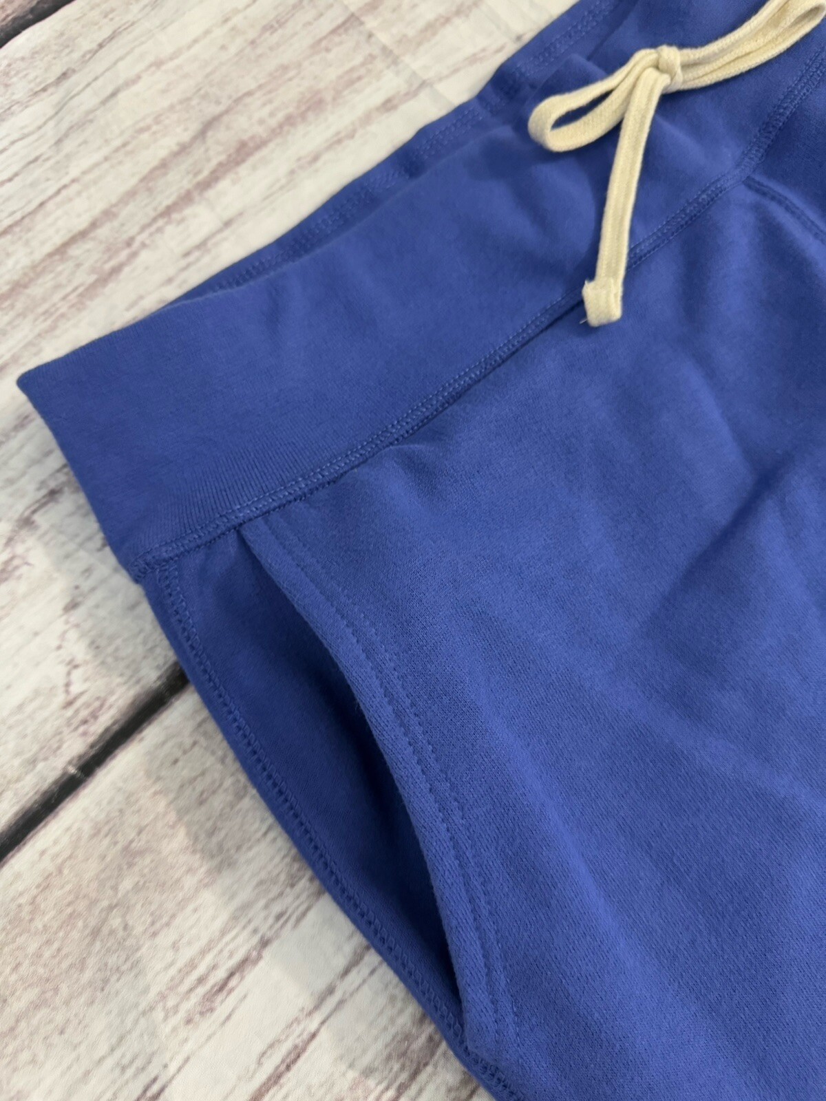 Polo Ralph Lauren blu classico pony logo pile pantaloni jogger uomo taglia L
