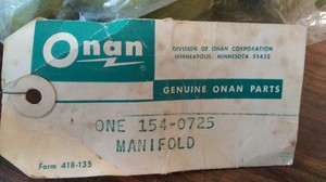 Genuine-OEM-Onan-Exhaust-Manifold-Part-154-0725-NOS