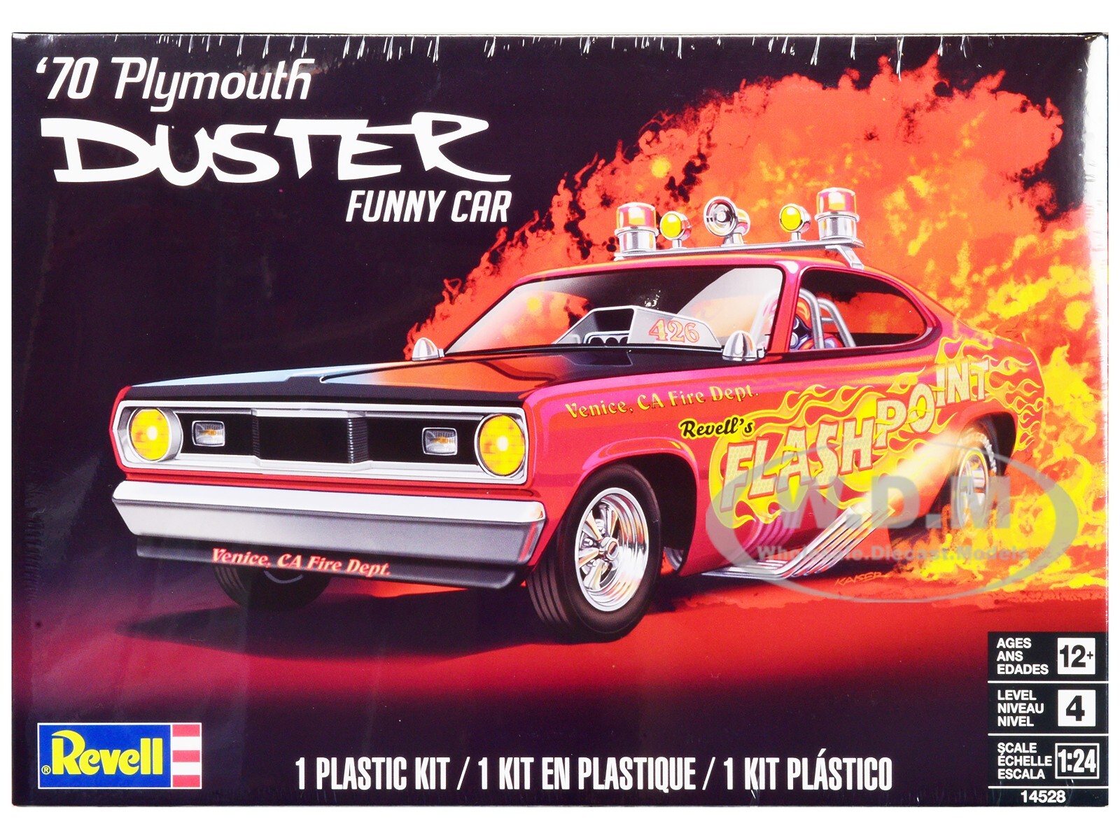 1970 Plymouth Duster Funny Car 1/24 Scale By Revell 14528