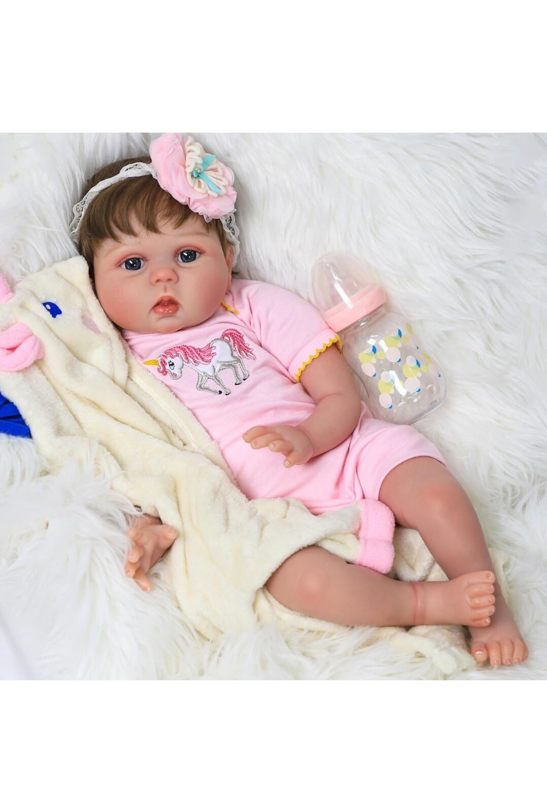 -22 In Realistic Reborn Baby Dolls Baby Eyes-opened
