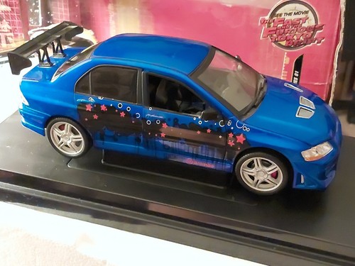 TOKIO DRIFT BLUE THE FAST & THE FURIOUS 2002 MITSUBISHI LANCER EVOLUTION VII - Bild 7 von 12