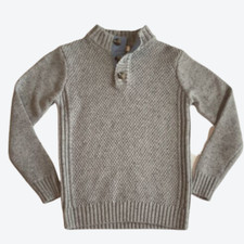 Cat  Jack Mock Neck Sweater Boys Textured A3003