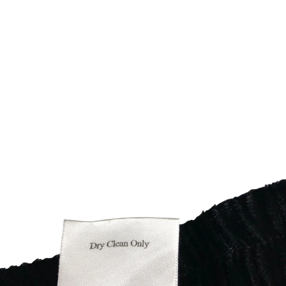 Falda vintage Coldwater Creek para mujer S P negra terciopelo midi caprichoso Y2K años 90 Foto 4 de 4